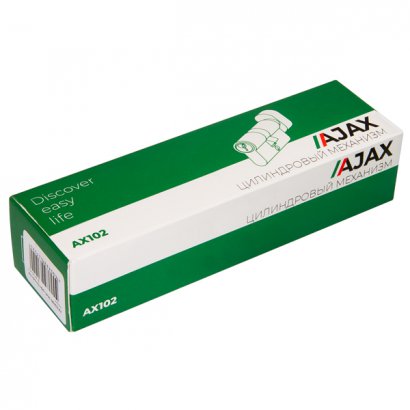 Цилиндровый механизм (AX102/70) AX1002Knob70 (35+10+25) CP хром с вертушкой