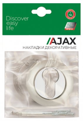 Накладка под цилиндр ET.R.JR54 (ET JR) BL-24 черный