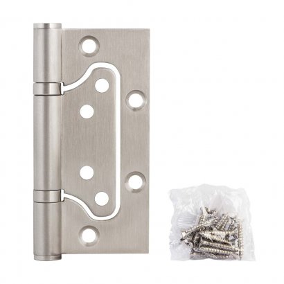 Петля из нержавейки универсальная без врезки  IN4500W INOX 304 (500-2BB 100x2,5) 