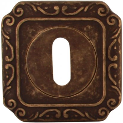 Накладка Cab на квадратной розетке Q Античная бронза