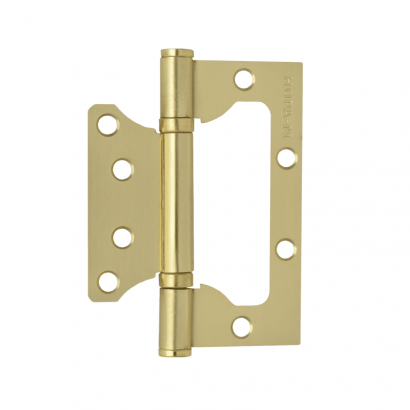 Петля накладная. унив. 800-4&quot; FHP SB (мат.лат.покр.) без колп.(100х75х2,5)