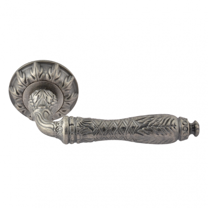 Ручка дверная Грасиоза (застар.серебро)