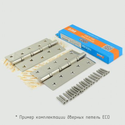 Петля универсальная 5&quot;-4ВВ ECO (125*75*2,5) без колп. - Черный