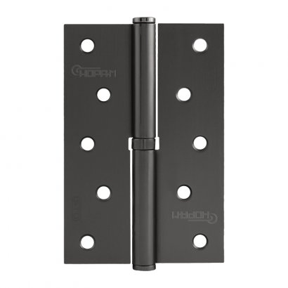 Петля левая/правая 750-5&quot; ECO (120*80*2,5) без колп. - Графит - Левая