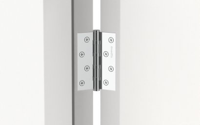 Петля универсальная IN4500UC-BL BPVD 102x76x3 INOX304 вороненый никель БЛИСТЕР