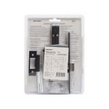 АЛЛЮР АРТ &quot;ВЕНСАН&quot; BL+L7050S BL+BK-S1 BL (26150/S7050) матовый черный Компл ручка и защ с фикс