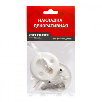 Накладка для ц/м АЛЛЮР 016PZ-50 WW белый для финских дверей
