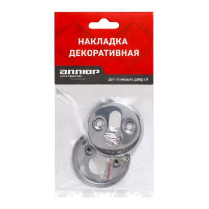 Накладка для ц/м АЛЛЮР 016PZ-55 CP хром для финских дверей