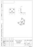 Уголок Кунгур крепежный 30х30*35*2,0 цинк