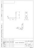 Уголок Кунгур крепежный 40х40*16*1.8  цинк