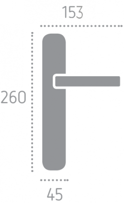 290/230 Pass Rania Полированный хром