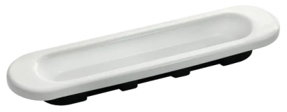 Ручка для раздвижных дверей MHS150 W, цвет белый, ЦАМ
