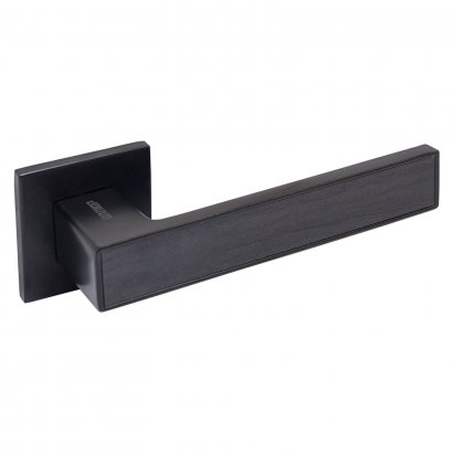 АЛЛЮР АРТ &quot;ЛАНА&quot; BL/BL +L7050S BL+BK-S2 BL(86150/S7050) матовый черный Компл ручка и защ с фикс
