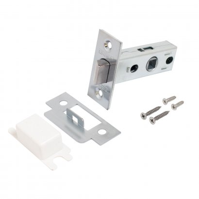 АЛЛЮР АРТ  &quot;РИНГО&quot; SC+L45-8 SC (8390/S45) матовый хром Комплект ручка и защелка
