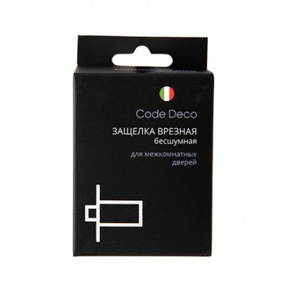 Защелка врезная Code Deco 5400-P-CRS