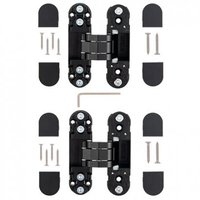 Петля врезная скрытой установки Apecs 110*30-3D-Z-BLM (R15)