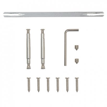 Ручки дверные Apecs H-1482-A-CR (Spindle 140) (B2B)