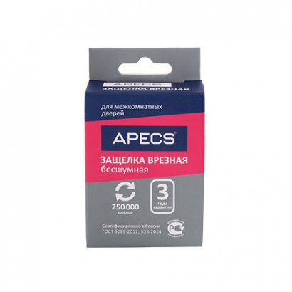 Защёлка врезная Apecs 5400-P-GM