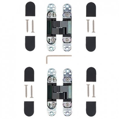 Петля врезная скрытой установки Apecs 115*23-3D-Z-BLM (R11,5)