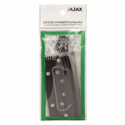 Петля универсальная без врезки IN4000W GR (100/P-2B 100x2,3) графит