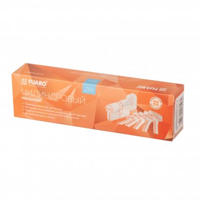 Цилиндровый механизм (200 ZM/110) 2000ZM Knob 110 (50+10+50) BL-24 черный 5Key с вертушкой