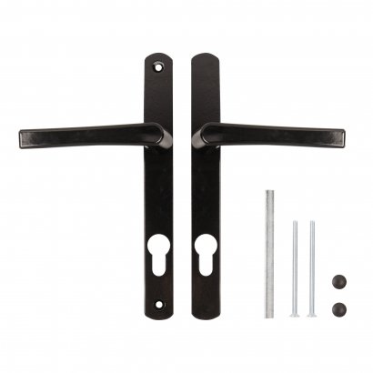 Ручка на планке HANDLE.85.25.67-75 RAL 9005 черный