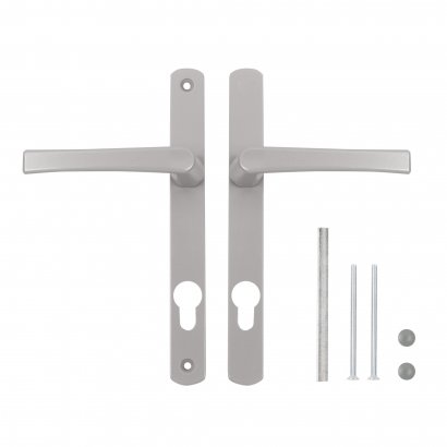 Ручка на планке HANDLE.85.25.67-75 RAL 9006 серый