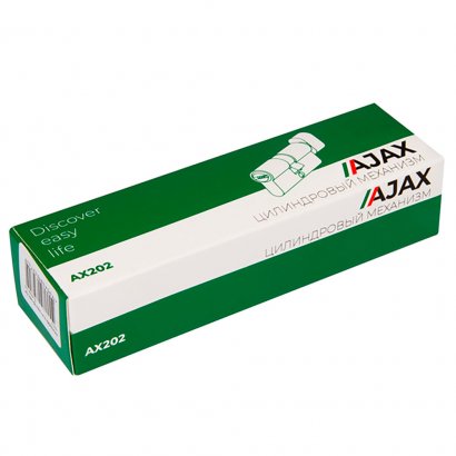 Цилиндровый механизм (AX 200/100) AX2000Key100 mm (45+10+45) CP хром 5 кл.