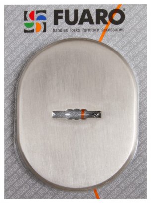 Накладка на цилиндр ESC.C.SF/OV.473 (ESC 473) SN мат.никель