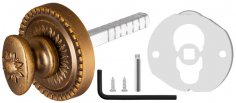 Ручка поворотная BKW8.R.CL55 (BKW8/CL) OB-13 античная бронза