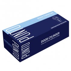 Цилиндровый механизм (Z402/80) Z4002Knob80(35+10+35) с вертушкой PB латунь 