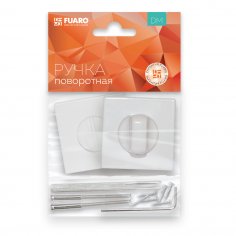 Ручка поворотная BK6.K.DM51 (BK6 DM) WH-19 белый