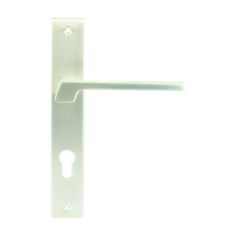 111-85 мм (белый жемчуг) Ручка двер.на планке