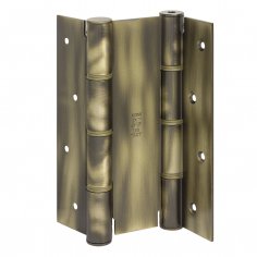 Дверная петля пружинная двусторонняя ALDEGHI 155x50 матовая бронза CODE 87 BG 155-50
