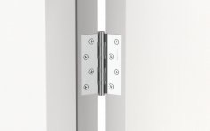 Петля универсальная IN4500UC-BL BPVD 102x76x3 INOX304 вороненый никель БЛИСТЕР