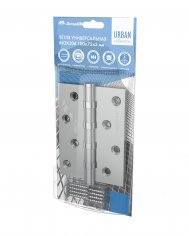 Петля универсальная IN4500UC-BL BPVD 102x76x3 INOX304 вороненый никель БЛИСТЕР