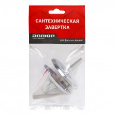 Сантех.завертка к ручкам АЛЛЮР 0350WC CP хром для финских дверей