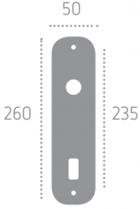 213/P06 Pass Artemide Матовый хром