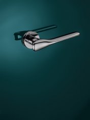 Дверная ручка на розетке 495R Galaxy Полированный хром (FIXA)