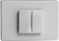 Накладка Wc квадратная Icon Белый матовый (Ric)