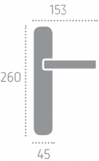 290/230 Pass Rania Полированный хром