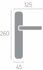 130/230 Pass Antik Полированный хром