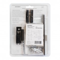 АЛЛЮР АРТ &quot;ЛАНА&quot; BL/BL +L7050S BL+BK-S2 BL(86150/S7050) матовый черный Компл ручка и защ с фикс