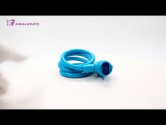 АВАНГАРД ВС-Т10 (1000 мм) ТЕХНО АКВА Замок велосипедный тросовый