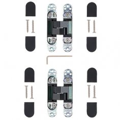 Петля врезная скрытой установки Apecs 115*23-3D-Z-BLM (R11,5)