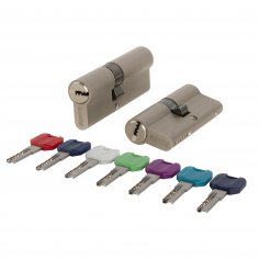 Цилиндровый механизм MaxPro7000Key100mm(45+10+45) SN никель 7key 