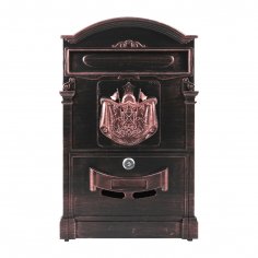 Ящик почтовый АЛЛЮР №4010В старая медь