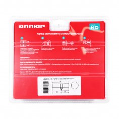 АЛЛЮР HD FG 90-5К CP[30Gx10x50] (35Gx55) хром перф.кл/верт БЛИСТЕР Цилиндровый механизм