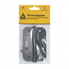 СТАНДАРТ 100х70х2,5 1BB-R (R14) BL матовый черный правая Петля дверная 1 шт