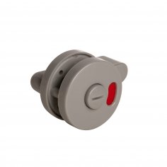 Ручка поворотная BK6.WC.CABIN PVC GREY серый